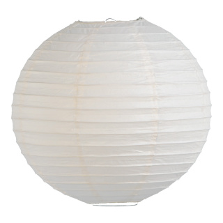 Lampion  papier Color: blanc Size: Ø 30cm