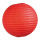 Lantern  - Material: paper - Color: red - Size: Ø 30cm