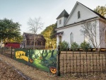 EUROPALMS Halloween Banner, Geisterwald, 300x90cm