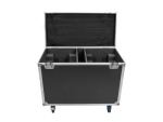 ROADINGER Flightcase 2x IP TMH-H760 with wheels