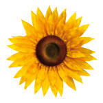 Sonnenblumenkopf aus Kunstseide, biegsam     Groesse:...