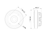 LAVOCE DF14.300T 1.4" Compression Driver, Ferrite Magnet