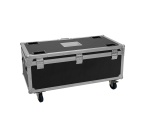 ROADINGER Flightcase 4x AKKU Multiflood IP 18x10W RGBW Wash CRMX mit Ladefunktion