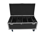 ROADINGER Flightcase 4x AKKU Multiflood IP 18x10W RGBW Wash CRMX mit Ladefunktion