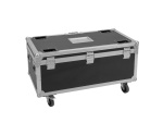 ROADINGER Flightcase 4x Multiflood IP 18x10W RGBW Wash CRMX with wheels