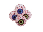 EUROPALMS Halloween Eyeballs, 5cm Ø, 4x