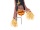 EUROPALMS Halloween Ground Stake Figure Pumpkin Man Handstand, animated, 153cm