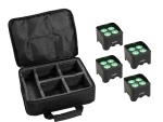 EUROLITE Set 4x AKKU Mini UP-4 QCL Spot MK2 + Soft bag