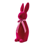 Hase aus Styropor, beflockt     Groesse: 47x16cm...