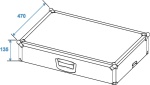 ROADINGER Flightcase Effektpedale EF-2