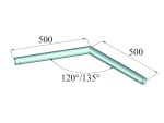 ALUTRUSS DECOLOCK DQ1-C23 2-Way Corner 135°