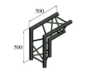 ALUTRUSS TRILOCK S-PAC 25 2-way Corner 90°\/ black