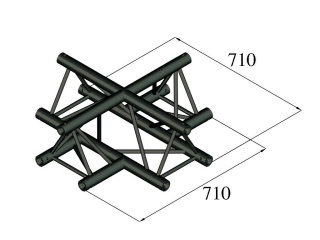 ALUTRUSS TRILOCK S-PAC-41 4-way Cross