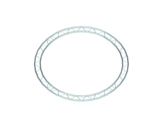 ALUTRUSS DECOLOCK DQ2 Circle 1.5m(inside) horizontal 4 pieces