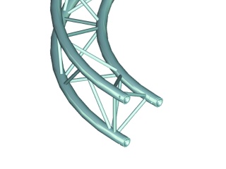 ALUTRUSS DECOLOCK DQ-3 Element f.Kreis d=3m > 90°