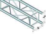 ALUTRUSS QUADLOCK 6082-210 4-way Cross Beam