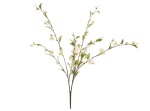 EUROPALMS Cherry spray, artificial, white, 60cm