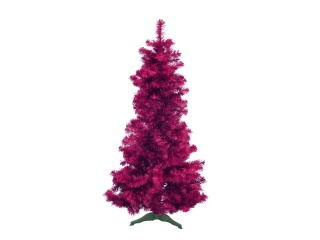 EUROPALMS Tannenbaum FUTURA, violett-metallic,180cm