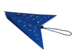 EUROPALMS Star Lantern, Paper, blue, 50 cm