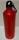 Aluminium Sportflasche mit Karabiner Farbe: orange