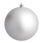 Christmas balls silver matt 12 pcs./blister - Material:...