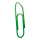 Büroklammer Styropor     Groesse: 90x25cm    Farbe: grün     #