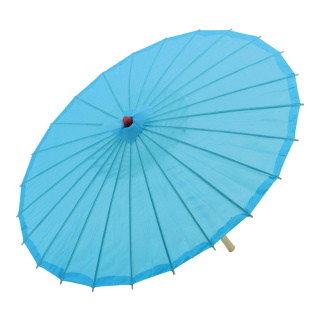 Ombrelle  synthétique bois Color: bleu Size: Ø 80cm
