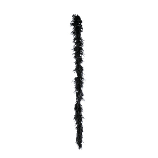 Boa en plumes véritables Color: noir Size: Ø 10cm X 200cm - decopoint, 4,62  €