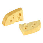 Morceaux de fromage 2pcs./sachet, plastique     Taille:...