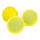 Zitronenhälften 3Stck./Btl., Kunststoff     Groesse: 4cm    Farbe: gelb     #