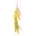 Tresse de maïs 18-fois, matière plastique     Taille: Ø 18cm, 70cm    Color: jaune/vert