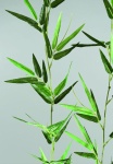 Rideau de bambou 5-fois soie artificielle Color: vert...