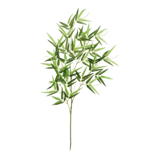 Bambuszweig 15-fach, Kunstseide     Groesse: 30x115cm    Farbe: grün
