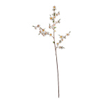 Pfirsichblütenzweig Kunstseide     Groesse: 90cm    Farbe: weiß