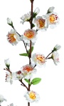 Peach blossom branch artificial silk     Size: 90cm...