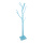 Decoration tree  - Material: hard cardboard - Color: blue - Size:  X 100cm