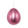 Easter egg  - Material: styrofoam covered with foil - Color: cerise - Size: Ø 30cm
