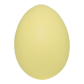 Easter egg  - Material: styrofoam - Color: yellow - Size:  X 20cm